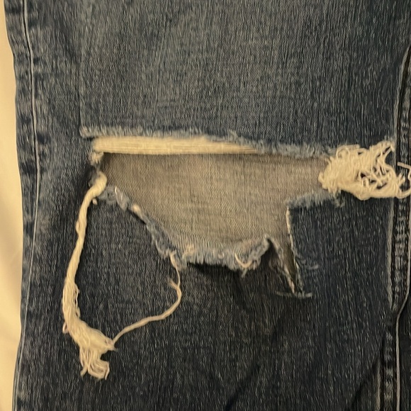 Abercrombie & Fitch Curve Love Ankle Straight Ultra High Rise jeans size 35 - Picture 7 of 9